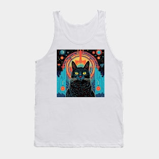 Tarot Cat Deity Tank Top